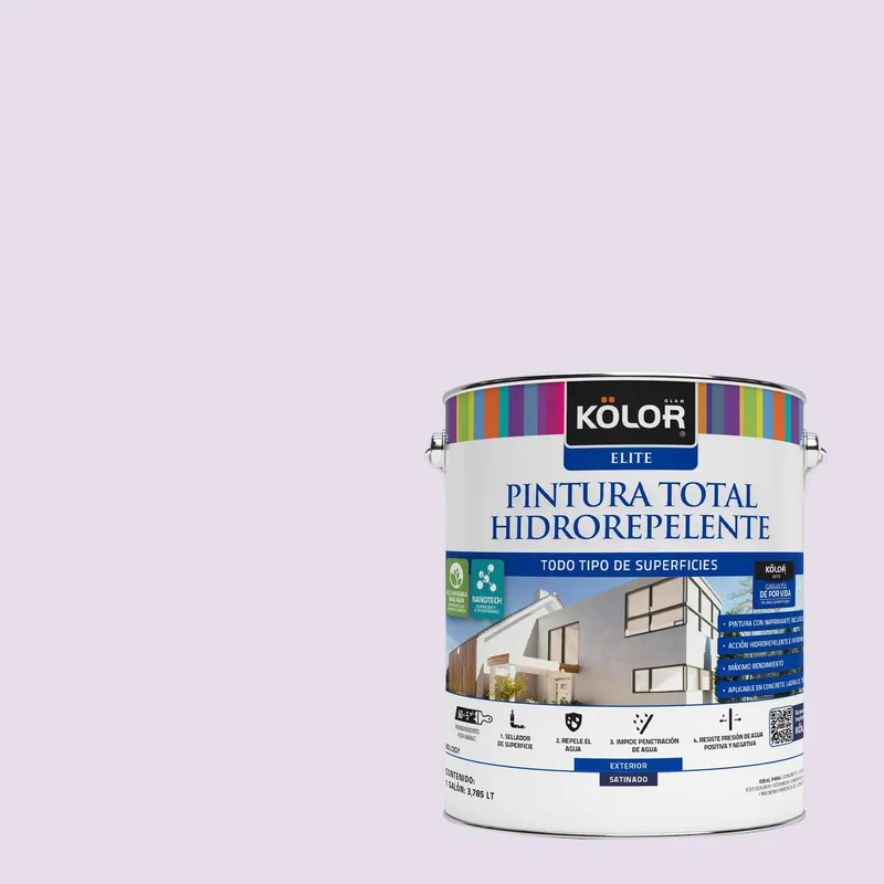 KOLOR - Pintura Hidrorepelente Satinado 1 galón(es) Púrpura Francia 