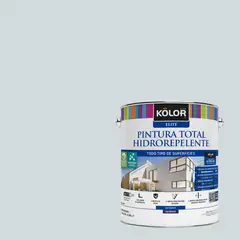 KOLOR - Pintura Hidrorepelente Satinado 1 galón(es) Celeste Tailandia