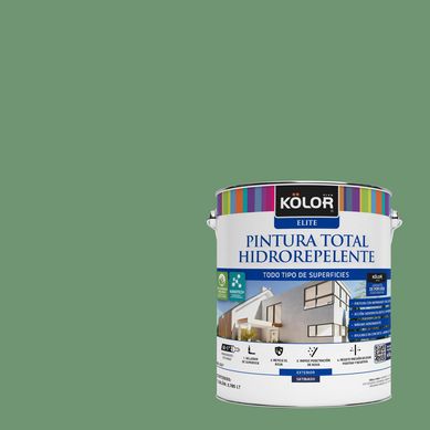 Pintura Hidrorepelente Satinado 1 galn(es) Verde Kurdzaly 