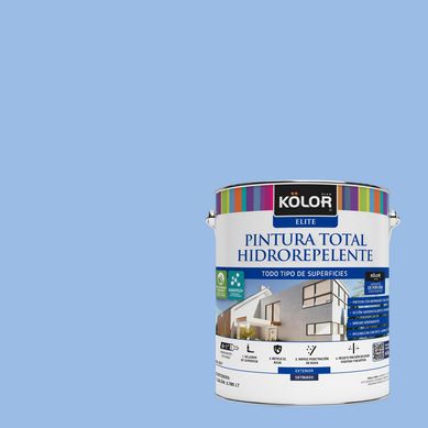Pintura Hidrorepelente Satinado 1 galn(es) Celeste Ramagundam 