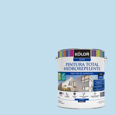 Pintura Hidrorepelente Satinado 1 galn(es) Celeste Kollam 