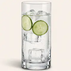 BOHEMIA - Set 6 Vasos Alto de Cristal 470 ml Transparente