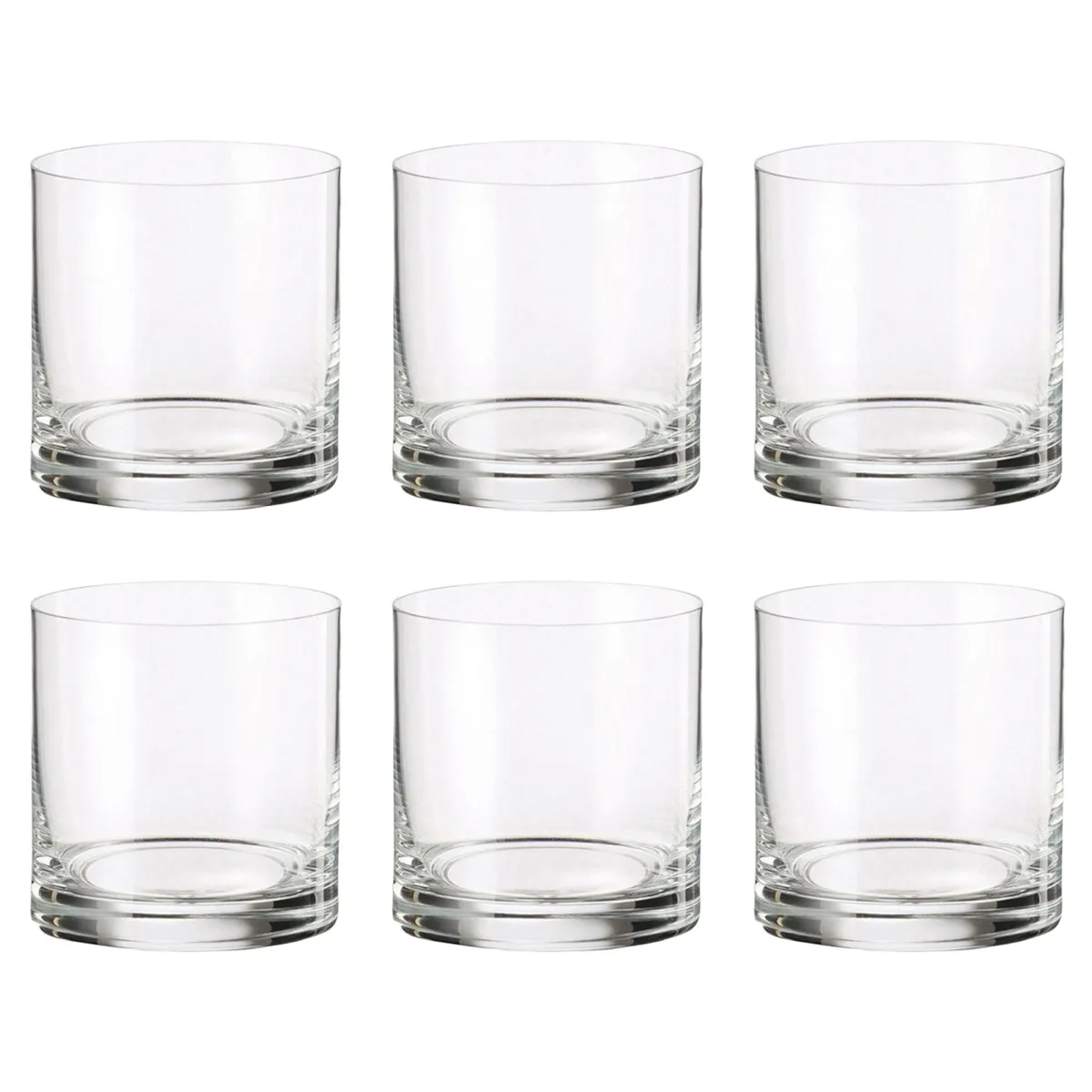 BOHEMIA - Set 6 Vasos Cristal 410 ml Barline Whisky