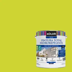 KOLOR - Pintura Hidrorepelente Satinado 1 galón(es) Verde Mumbai