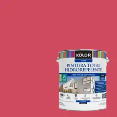 KOLOR - Pintura Hidrorepelente Satinado 1 galón(es) Fucsia Compostela
