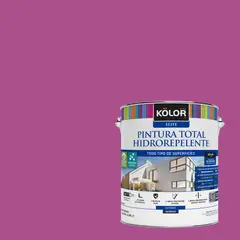 KOLOR - Pintura Hidrorepelente Satinado 1 galón(es) Verde Funchal