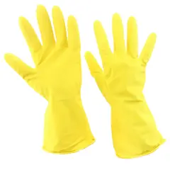 HUAMANCIZA - Guante Multipropósito de Latex Talla única Amarillo