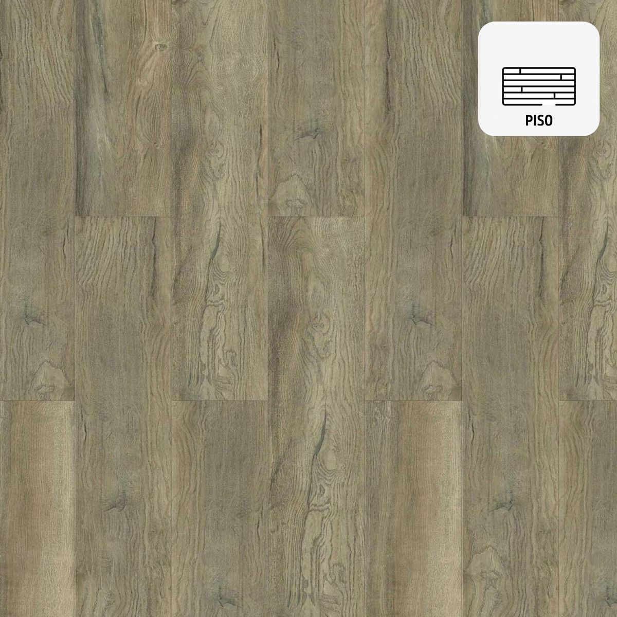 KLIPEN - Piso Vinílico 5.2 mm 18x122 cm Delhi Natural Beige 2.19 m2