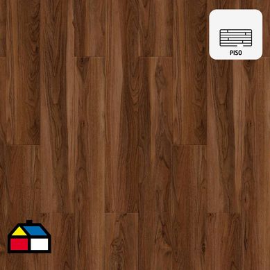 Piso Vinilico SPC 1220x 182x 5.2/0.3mm + Bisel  (manta acstica IXPE)