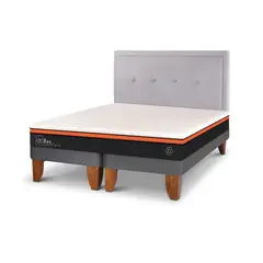 CIC - Cama Europea Bee Comfort King + Muebles