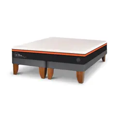 CIC - Cama King Europea Bee Comfort Gris