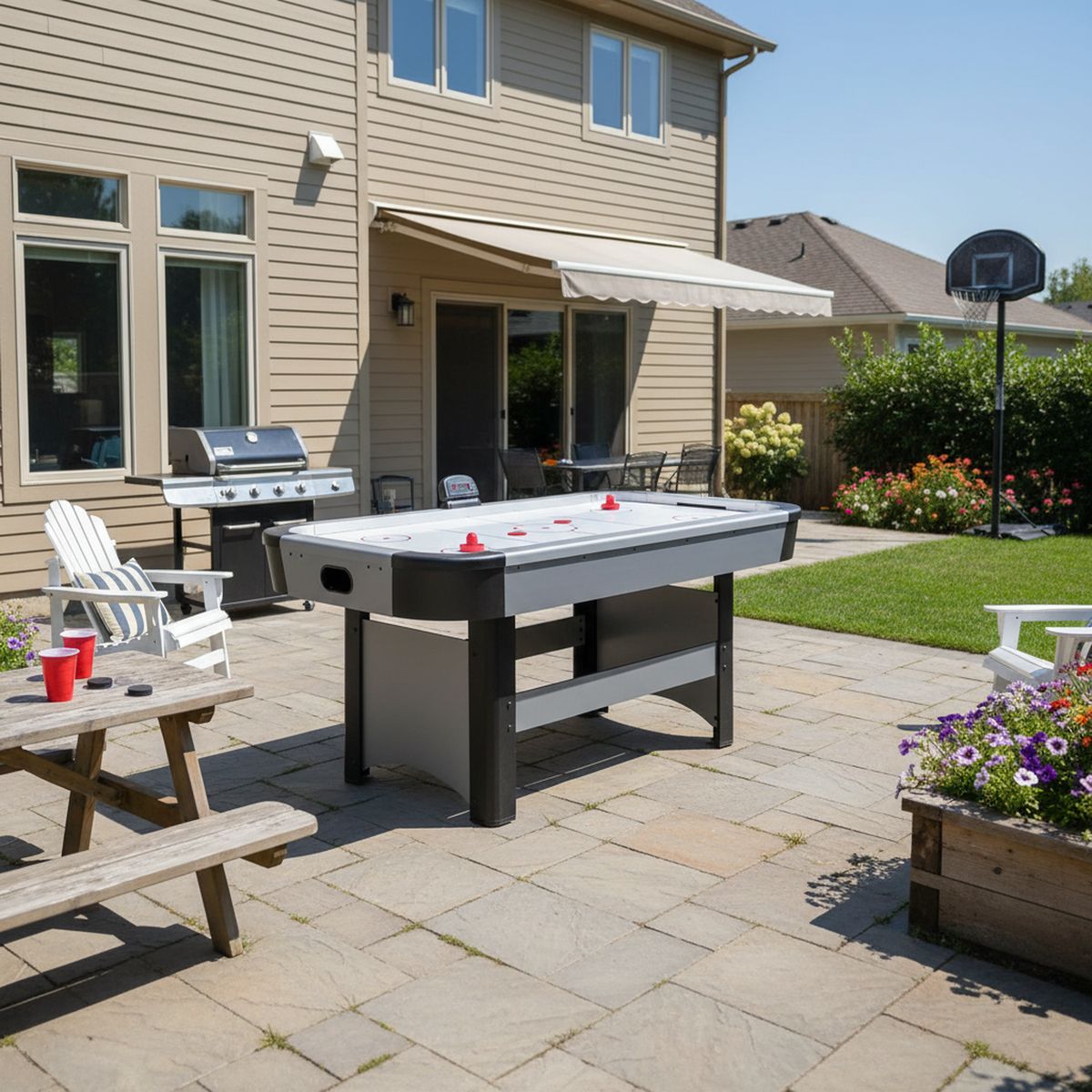 HOBBY MARKET - Mesa Air Hockey 97x81x182 cm