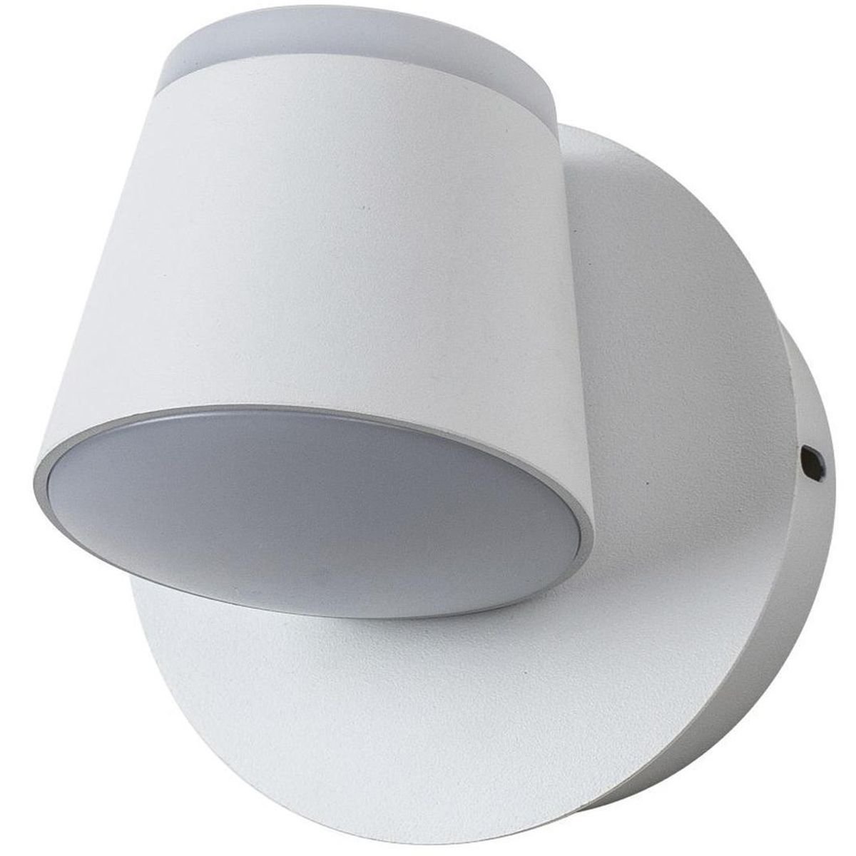 HB LEDS - Apliqué Led Simple Movible Aluminio Blanco