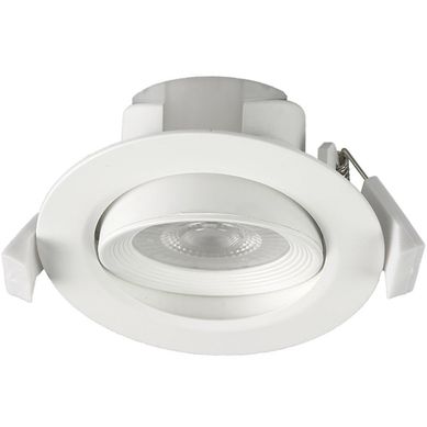 Foco Basculante LED Embutido Spot 7W 3000K Redondo