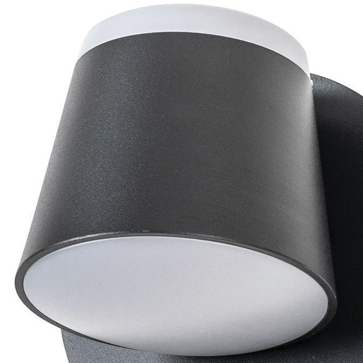 HB LEDS - Apliqué Simple Deco Movible Aluminio Negro