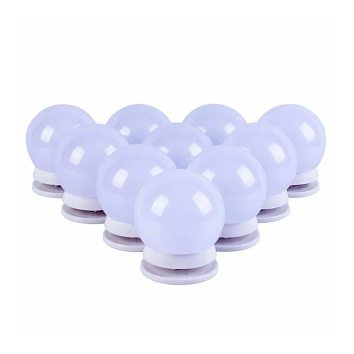 HB LEDS - Luces Para Espejo Blanco 5x4.6 cm