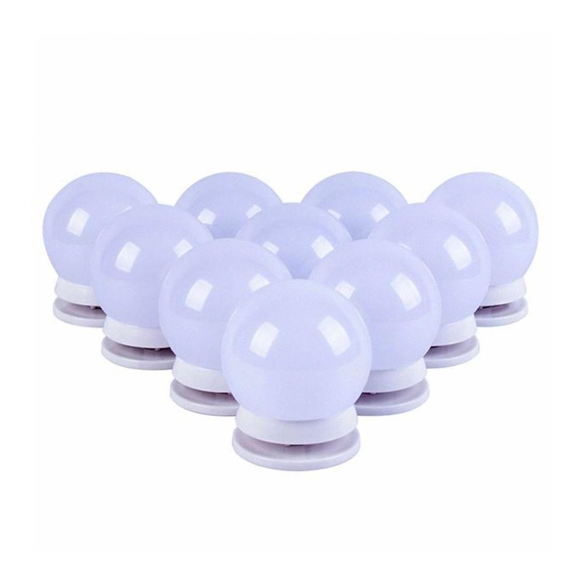 HB LEDS - Luces Para Espejo Blanco 5x4.6 cm