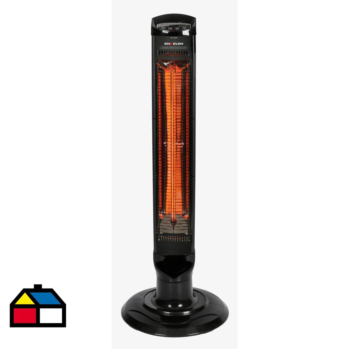 SINDELEN - Estufa Carbono Radiación EEC-6000NW Negro