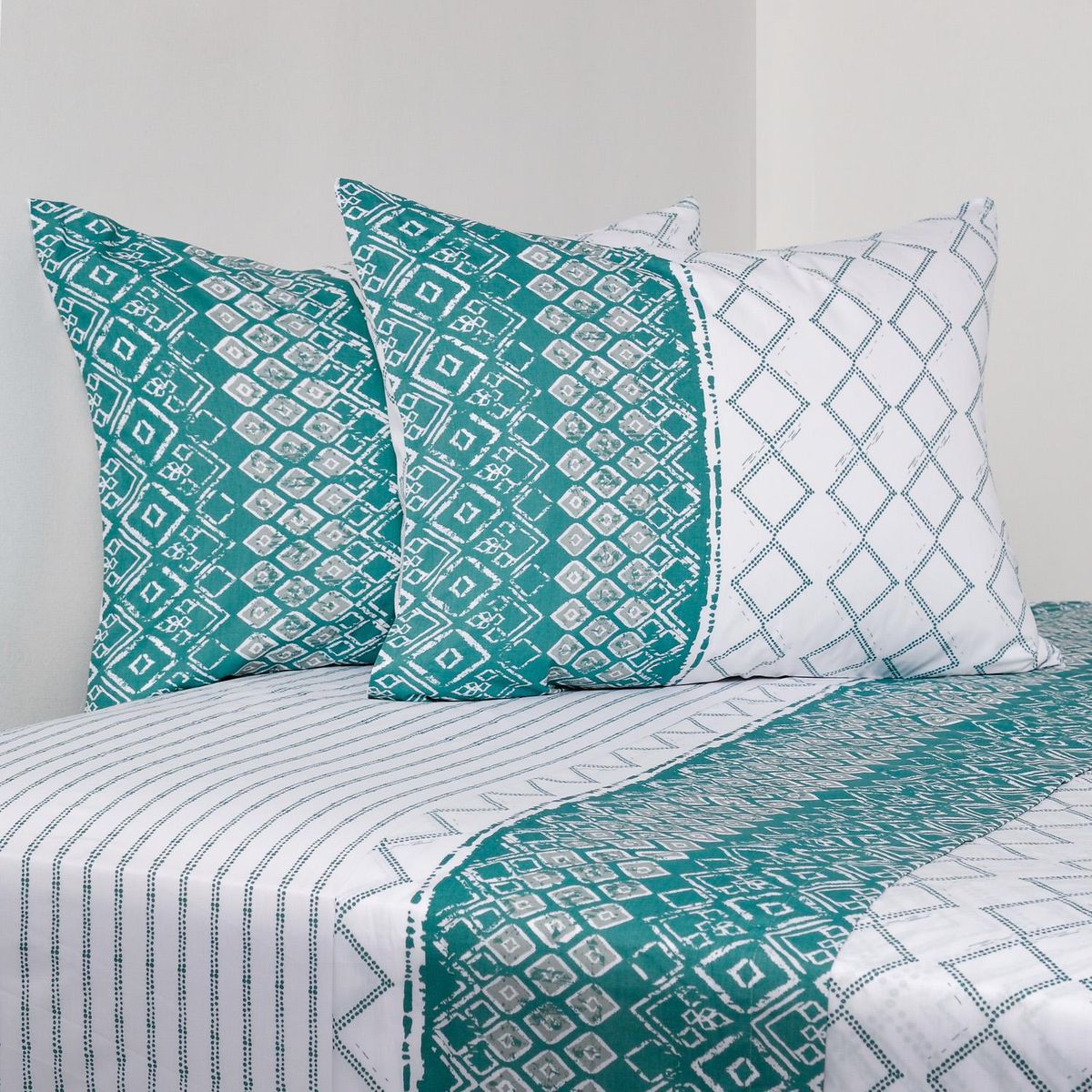 CANNON - Juego de Sábanas Borion King 200 Hilos Multicolor