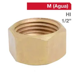 GRIFESA - Tuerca Cola Bronce HI 1/2" x 3/8" 1u