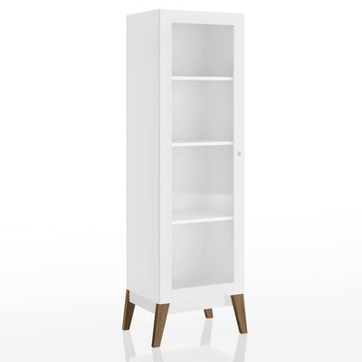 Imagen 2 del producto Vitrina 1 puerta Amber blanco