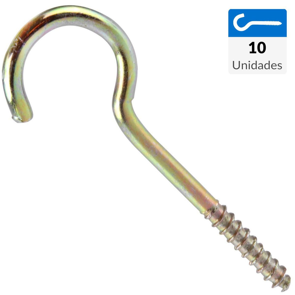 FIXSER - Set de cáncamos abiertos nº7 10 unidades