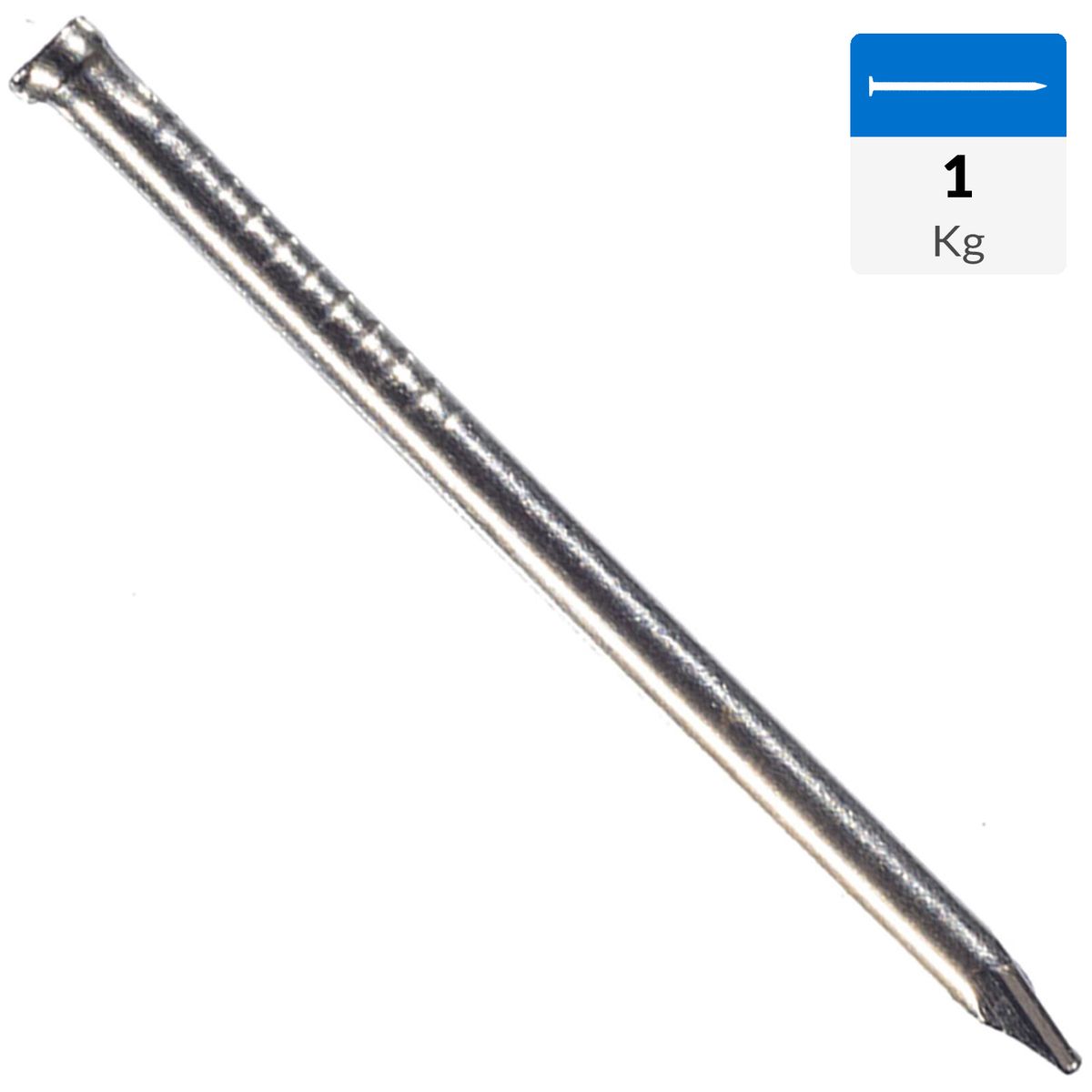 INCHALAM - Puntas 1 pulgadas 1 kg