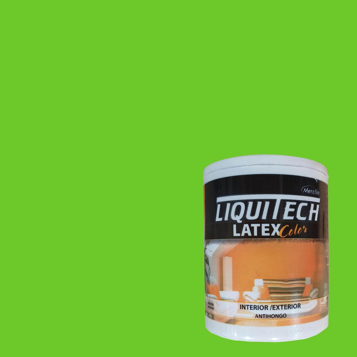  - Pintura Acrílica Mate 1 l Verde Manzana