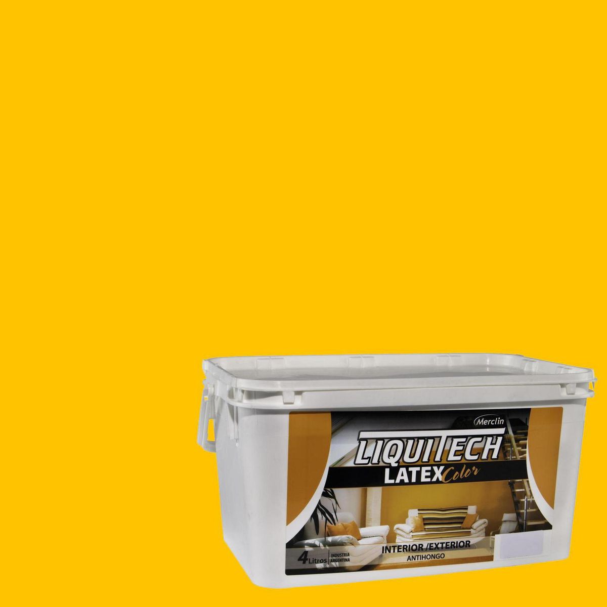  - Pintura Acrílica Mate 4 l Amarillo