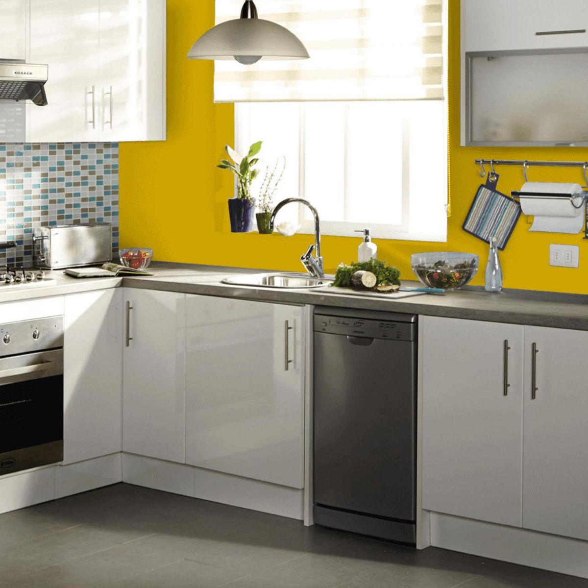  - Pintura Acrílica Mate 4 l Amarillo