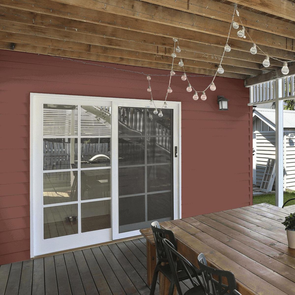 MERCLIN - Pintura Acrílica Mate 4 l Café Marrón