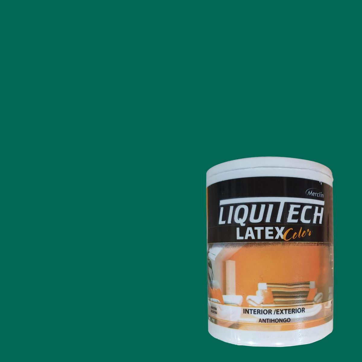  - Pintura Acrílica Mate 1 l Verde Foresta