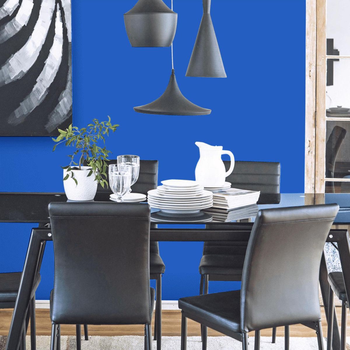  - Pintura Acrílica Mate 1 l Azul Traful