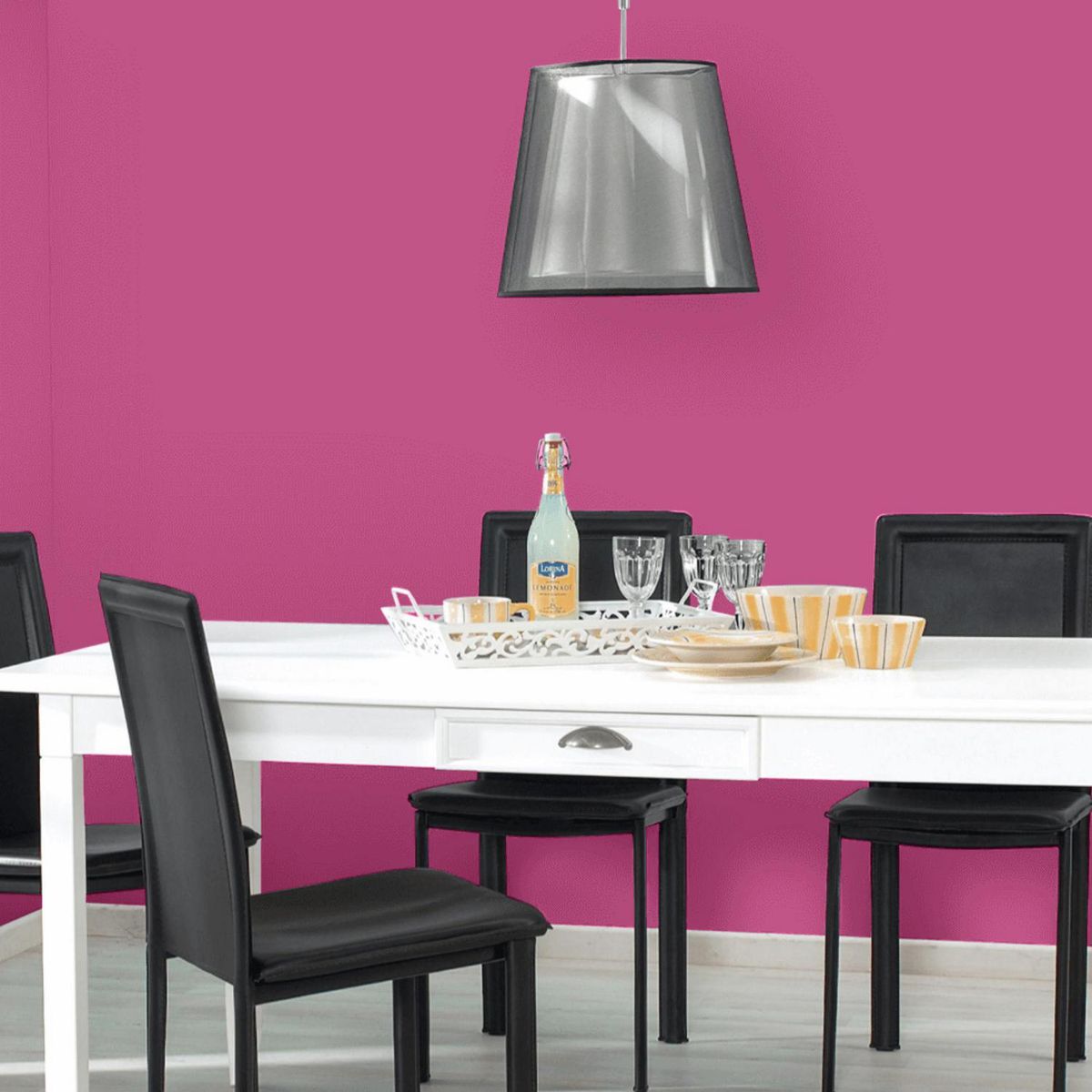  - Pintura Acrílica Mate 4 l Rosado Rosa Mosqueta