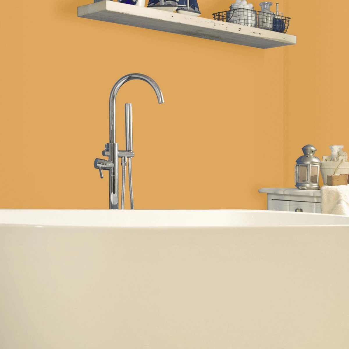  - Pintura Acrílica Mate 4 l Naranjo Anaranjado