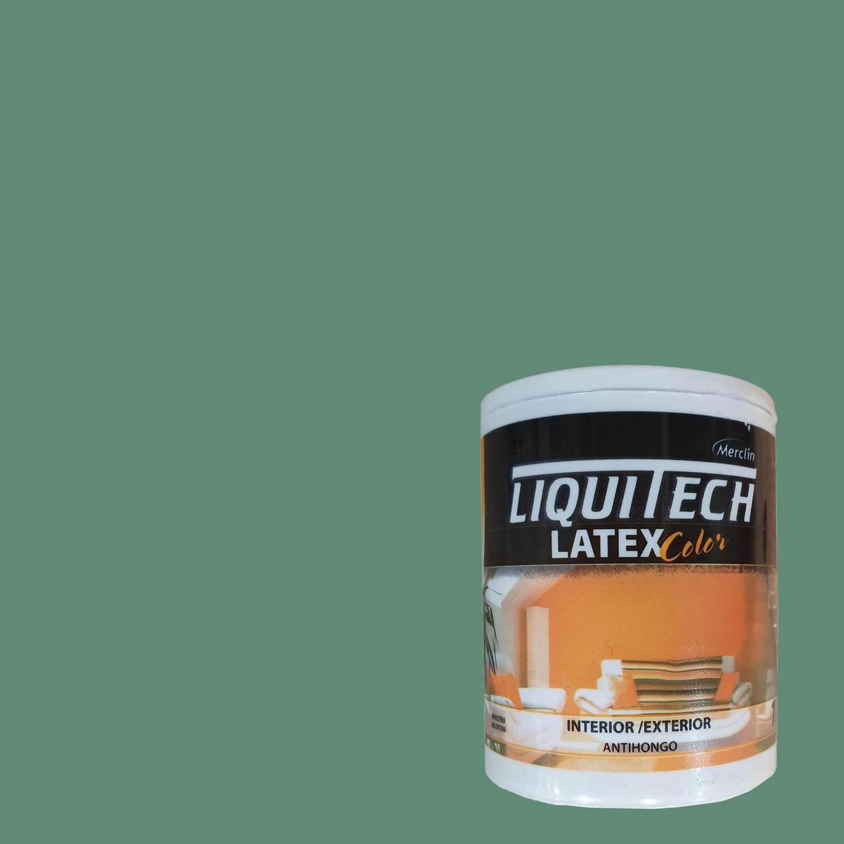  - Pintura Acrílica Mate 1 l Gris Cemento