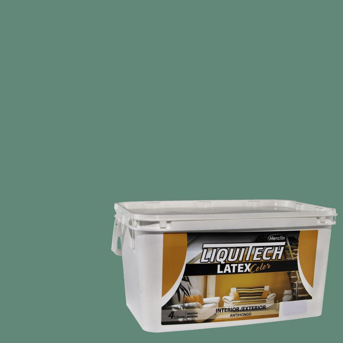  - Pintura Acrílica Mate 4 l Gris Cemento