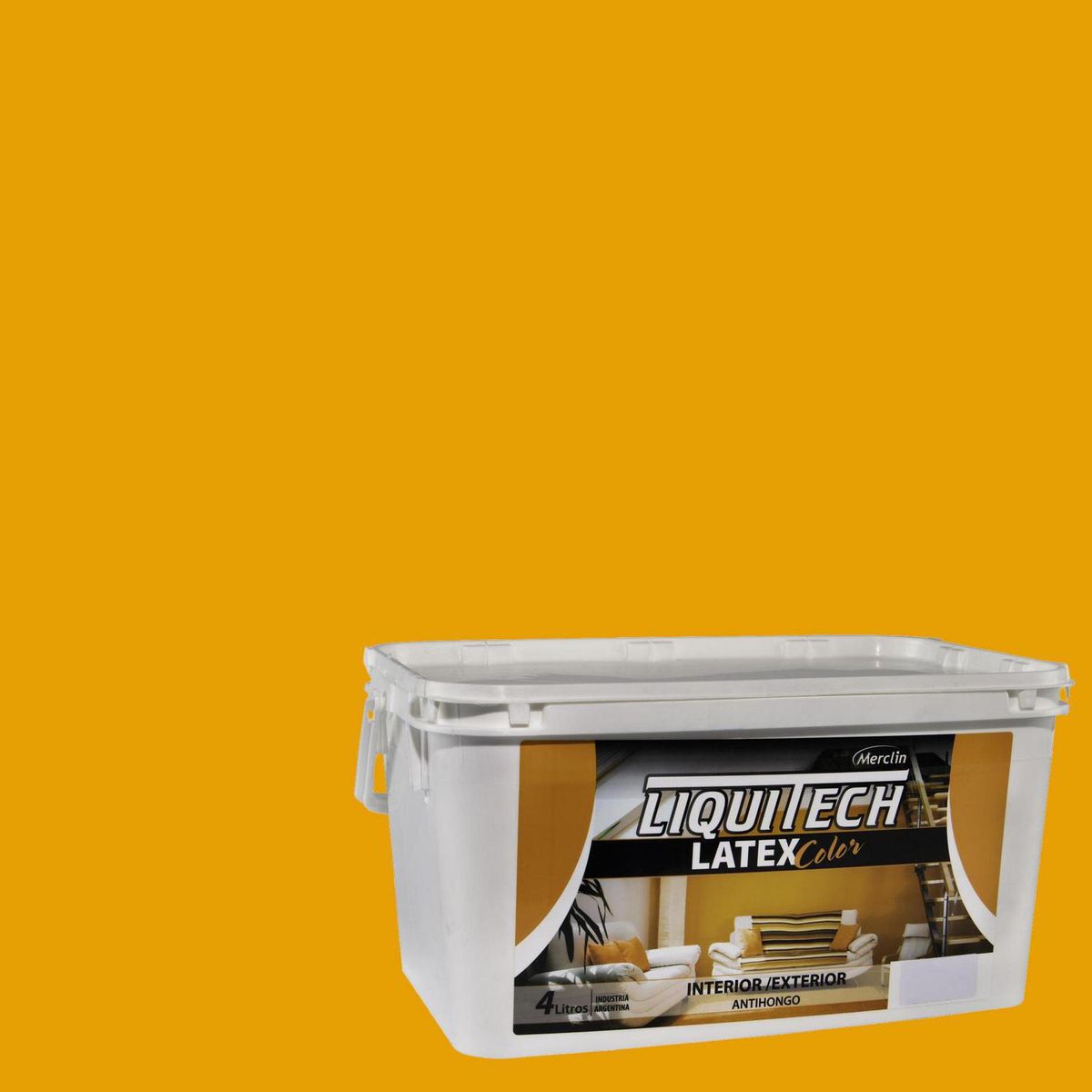  - Pintura Acrílica Mate 4 l Beige Ocre