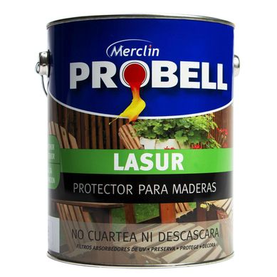 Protector madera Probell Lasur 4l caoba satinado