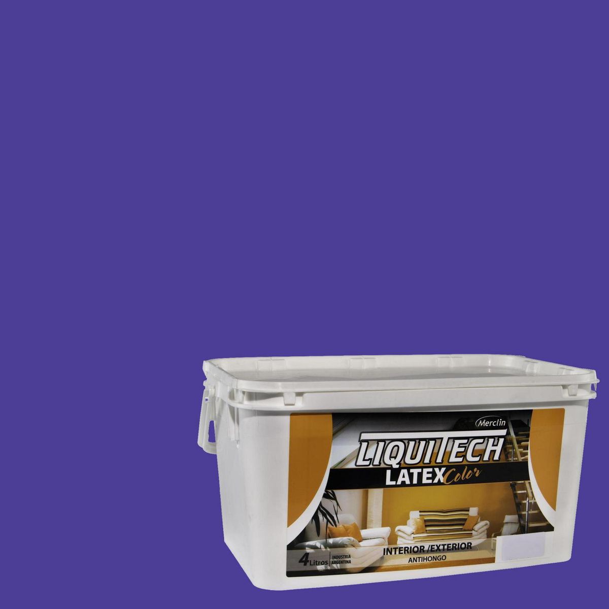  - Pintura Acrílica Mate 4 l Morado Violeta