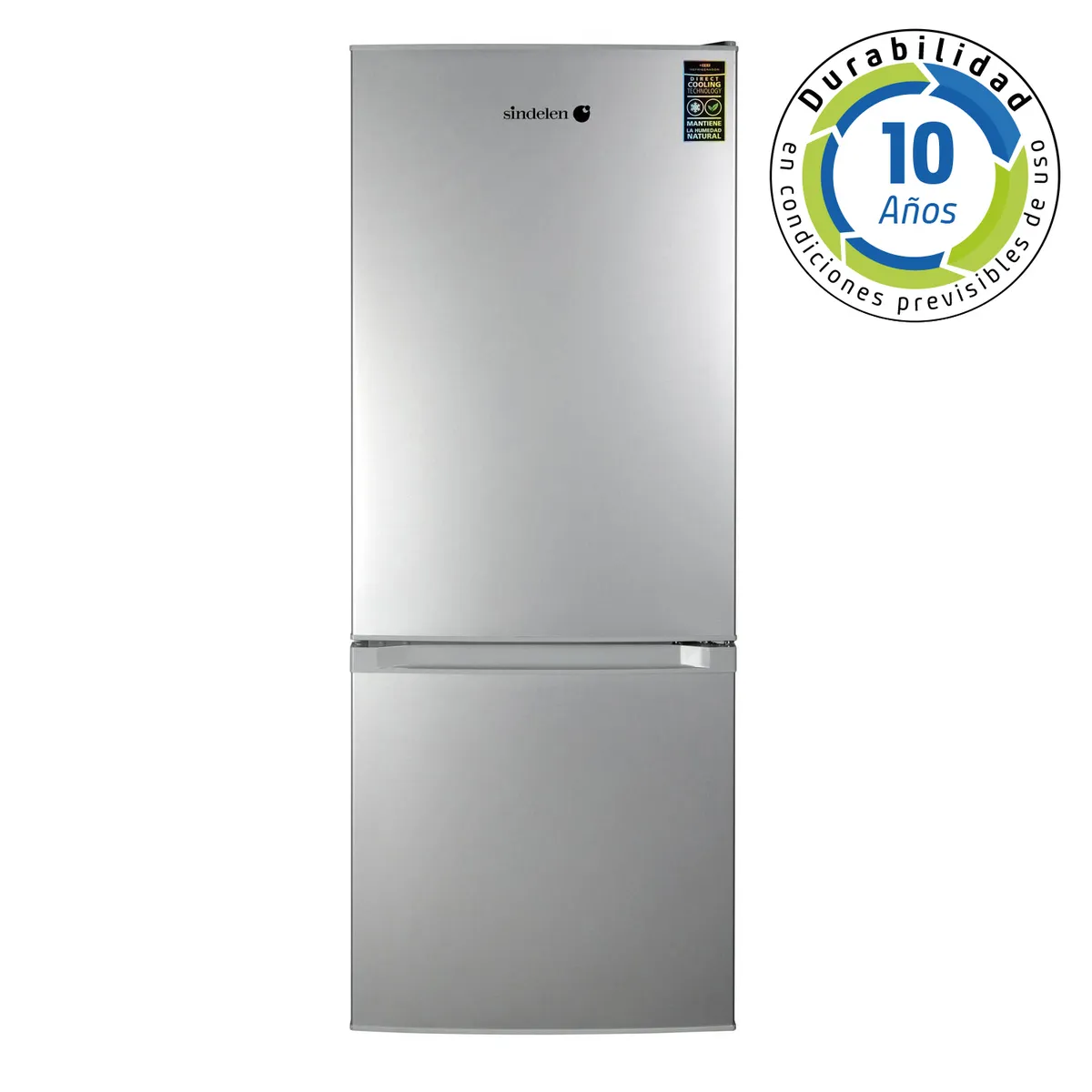 Refrigerador Bottom Freezer Frío Directo 184 Litros Inox RD-2225SI, marca SINDELEN - Foto Principal