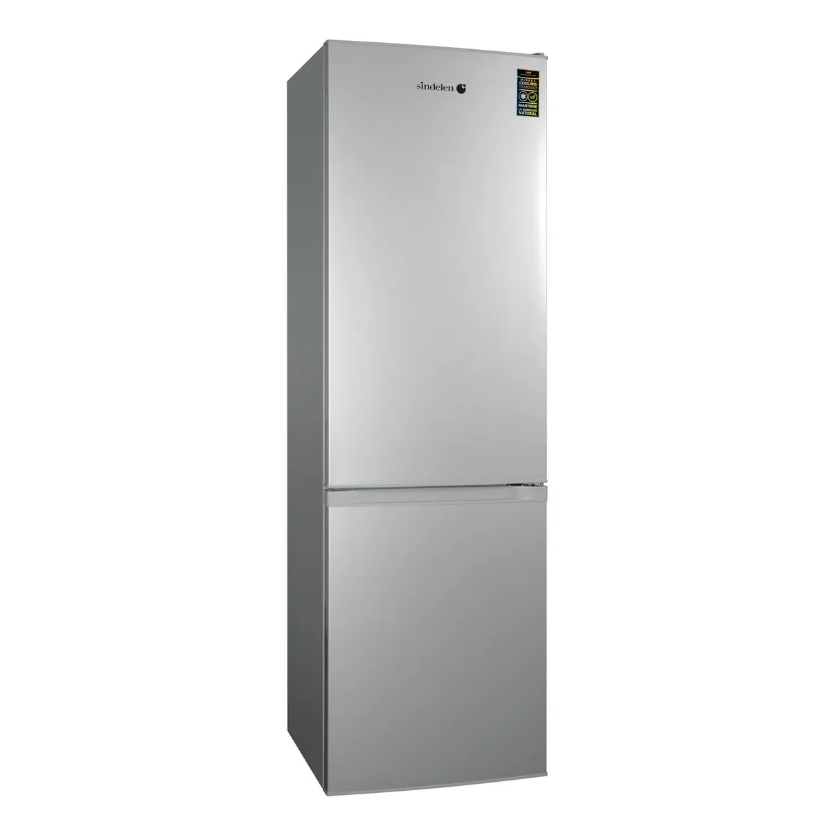 SINDELEN - Refrigerador Bottom Freezer Frío Directo 244 Litros Silver RD-2450SI