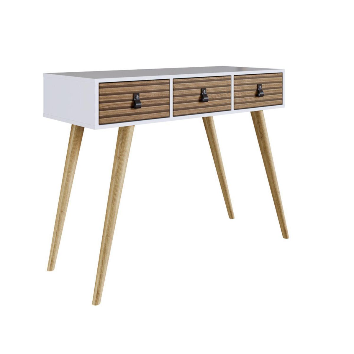 BE DESIGN - Arrimo Amber 3 cajones blanco - brise