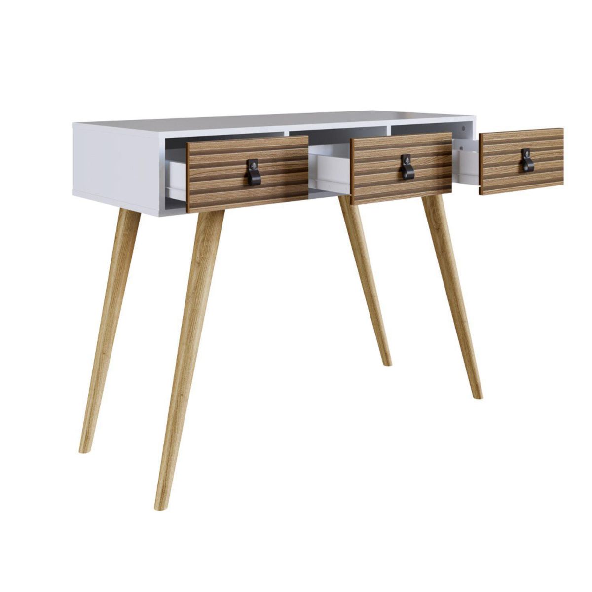 BE DESIGN - Arrimo Amber 3 cajones blanco - brise