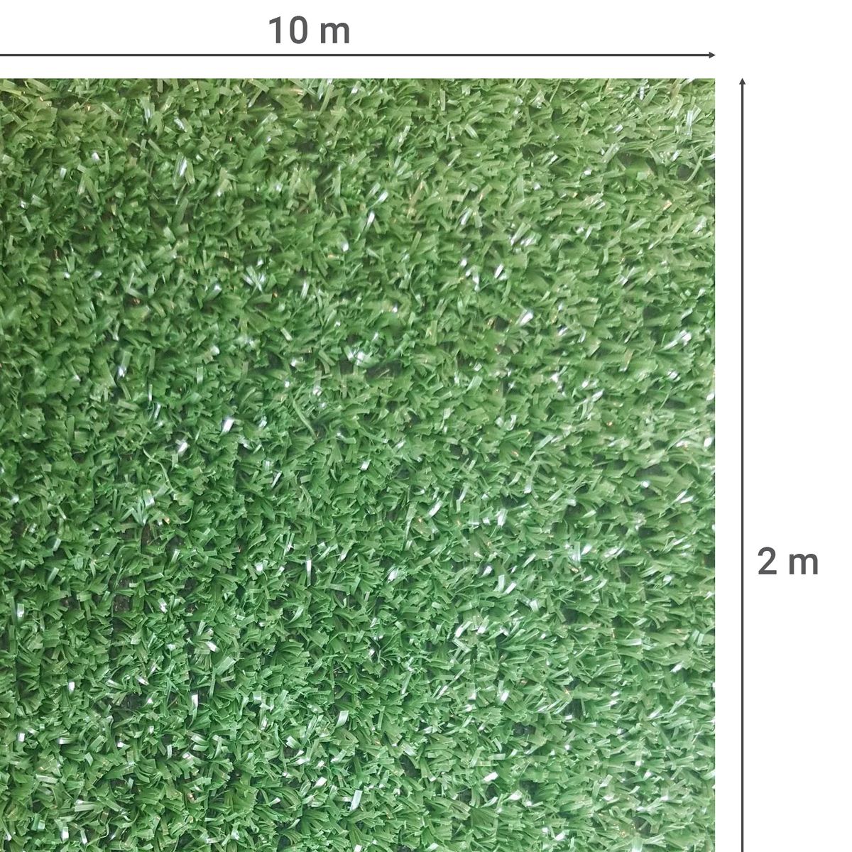 SIGNET - Pasto Sintético Frutillar 7 mm 2x10 metros