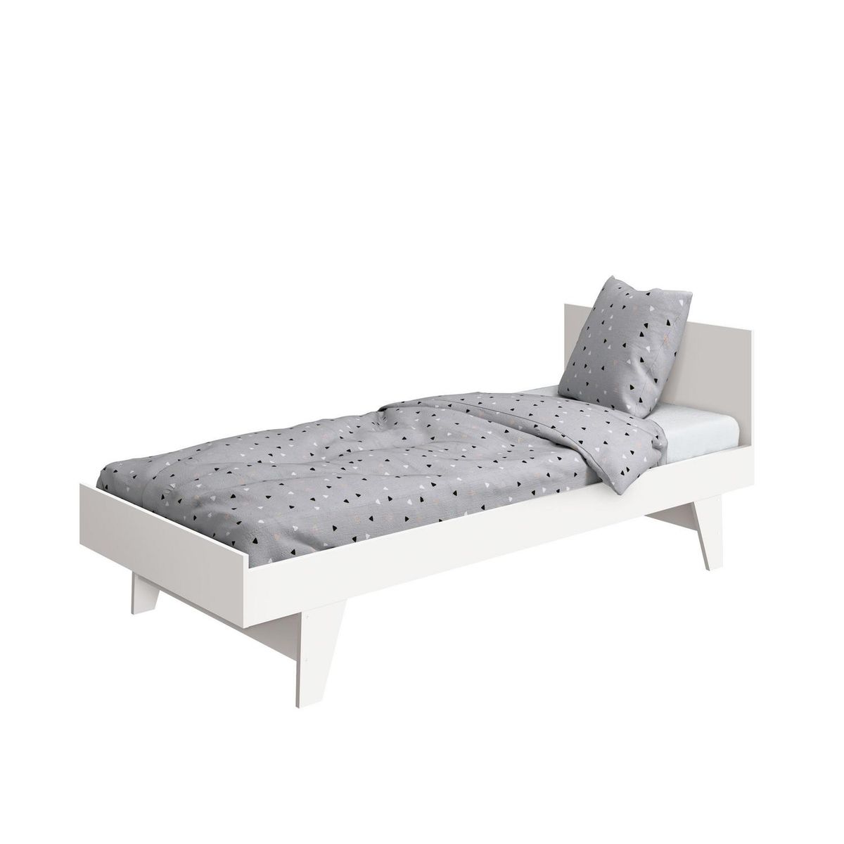 KIDSCOOL - Cuna Bebé Noah Blanco