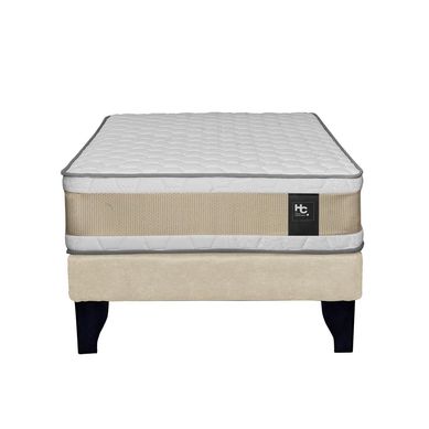 Cama 1,5 plazas beige