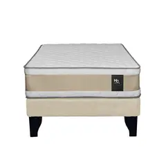 JUST HOME COLLECTION - Cama 1,5 plazas beige