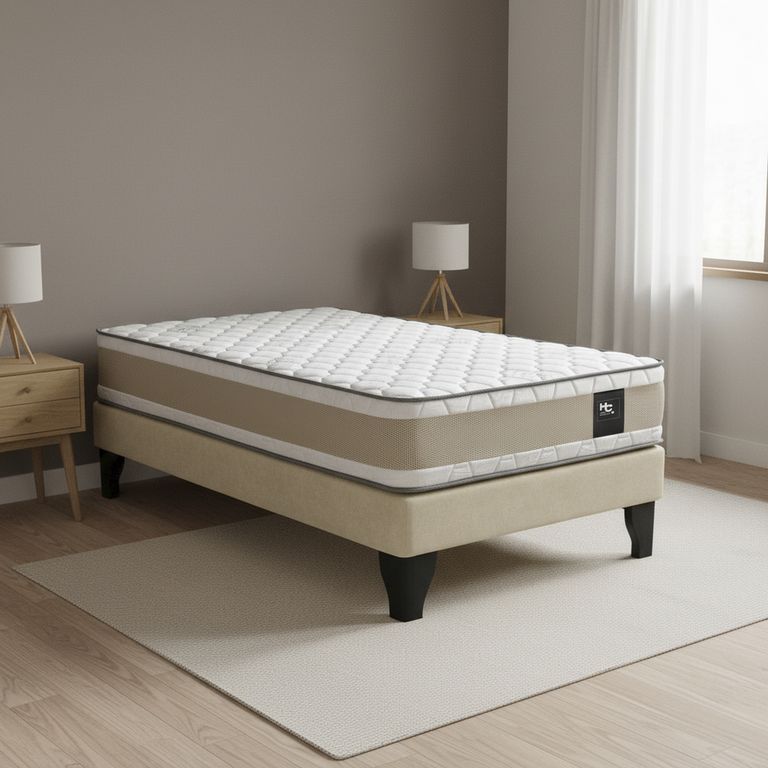 Cama 1,5 Plazas Europea Confort Gold