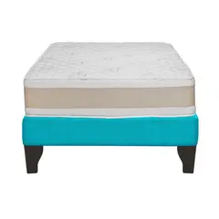 JUST HOME COLLECTION - Cama 1.5 plazas Europea Comfort Gold Calipso